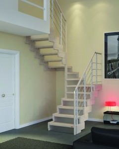 Scale di legno per interni