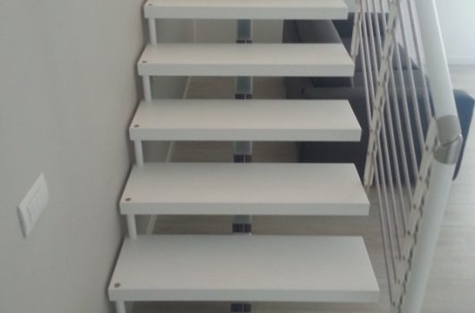 Scala per interni installata a Padova